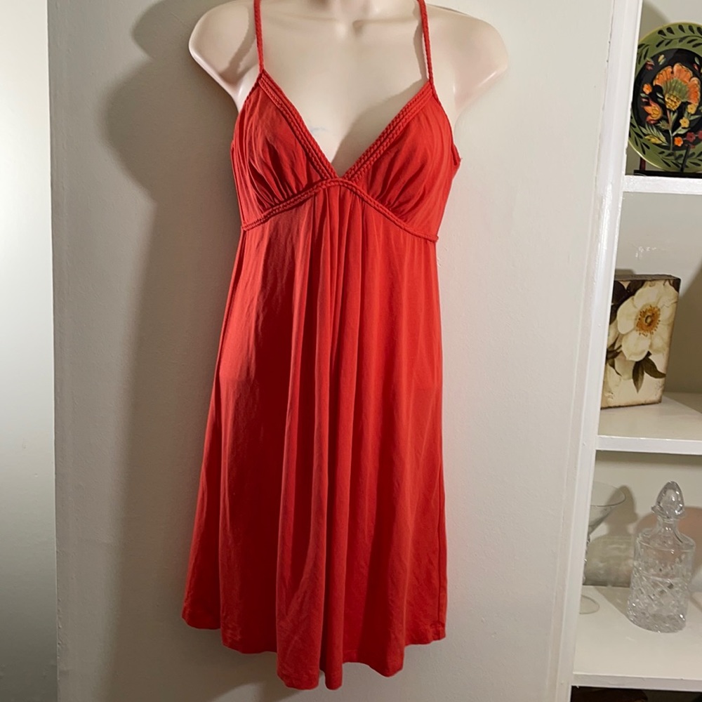 Tart salmon/coral dress